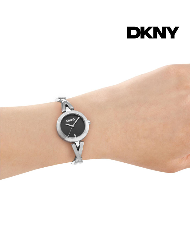 DKNY Women Half Bangle Watch